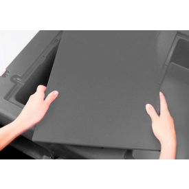 Vending Cart Cover for Food well, Full Size (13" x 21"), Granite Gray