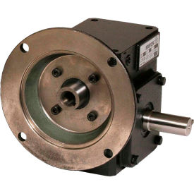 60:1 Ratio 56C Frame Cast Iron Right Angle Worm Gear Reducer