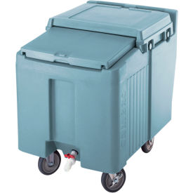 Ice Caddy, Slate Blue, 125 Lbs. Cap., 2 Swivel, 2 locking
