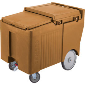 Ice Caddy, Beige, 125 Lbs. Cap., 4 Swivel, 1 with Brake