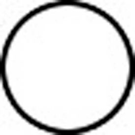 White Transparent Button Insert, Use with MIKE & VICTOR Pendants