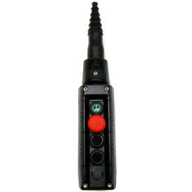 MIKE Pendant, 4 Button, Black, 1-Speed Buttons