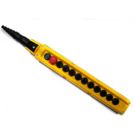 MIKE Pendant, 12 Button, Yellow, 1-Speed Buttons