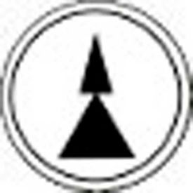 Two Speed Arrow White Button Insert, Use w/ MIKE & VICTOR Pendants