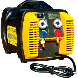 Portable Refrigerant Recovery Unit Oil-Less Twin Cylinders