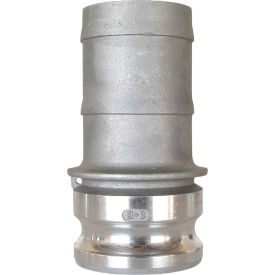 2" Aluminum Camlock Fitting - Male Barb x Male Coupler Thread
