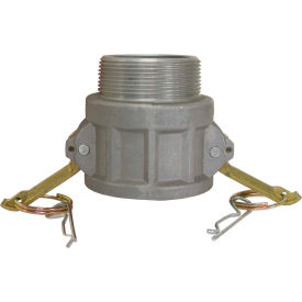3/4" Aluminum Camlock Fitting - Female Coupler x MPT Thread