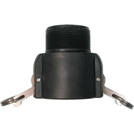 2" Polypropylene Camlock Fitting - Female Coupler x MPT Thread