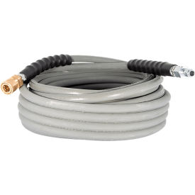 BE Hot & Cold Water Non-Marking Pressure Washer Hose, 50'L, 4000 PSI, 3/8"