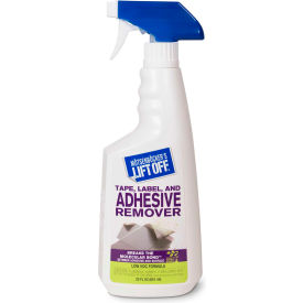 Adhesive/Grease Stain Remover, 22 oz. Trigger Spray Bottle, 6 Bottles