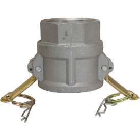1-1/4" Aluminum Camlock Fitting - Female Coupler x FPT Thread