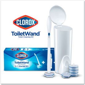 Toilet Wand Kit w/Caddy & Refill Heads; 1 Kit/Box 6/Case
