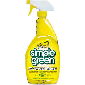Industrial Cleaner and Degreaser, Lemon Scent, 24oz. Bottle, 12 Bottles