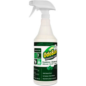 Odor Eliminator and Disinfectant, 32 oz. Trigger Spray, 12 Bottles/Case - 910062QC12