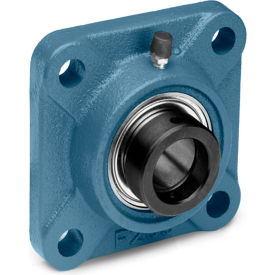 Flange Mount Bearing, 4 Bolt Flange, Eccentric Locking Collar, Bore 55.5625 mm