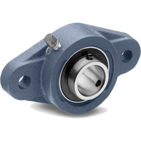 Flange Mount Bearing, 2 Bolt Flange, Set Screw Locking, Bore 1" (25.4mm)