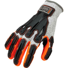Ergodyne ProFlex 922CR Cut Resistant Nitrile-Dipped Gloves, Gray
