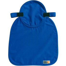 Chill-Its 6717FR Evaporative Cooling Hard Hat Pad with Neck Shade, Blue