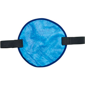 Chill-Its 6715CT Evaporative Cooling Hard Hat Pad with Built-In Cooling Towel, Blue