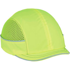 Skullerz 8950 Bump Cap, Lime, Micro Brim, One Size