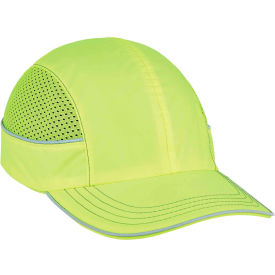 8950 Bump Cap, Lime, Long Brim, One Size