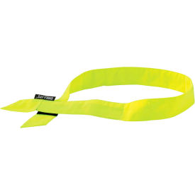 Evaporative Cooling Bandana, Hook & Loop, Lime