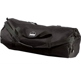 Large Black Duffel Bag, Polyester, 6300 ci.