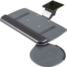 Myriad Jr. Keyboard & Mouse Tray with Value Swivel Arm, Black