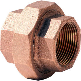 1-1/4 In. Lead Free Brass Union - FNPT - 125 PSI