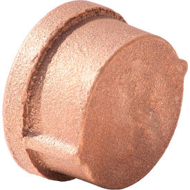 1-1/2 In. Lead Free Brass Cap - FNPT - 125 PSI - Import