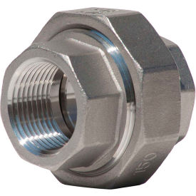 1/2 In. 304 Stainless Steel Union - FNPT - Class 150 - 300 PSI
