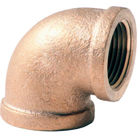 3/4 In. Lead Free Brass 90 Degree Elbow - FNPT - 125 PSI