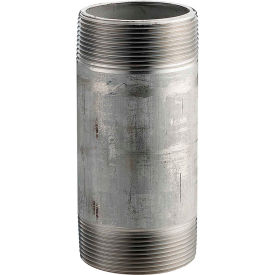 1-1/4 In. X 3 In. 304 Stainless Steel Pipe Nipple - 16168 PSI - Sch. 40 - Domestic
