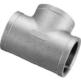 2 In. 304 Stainless Steel Tee - FNPT - Class 150 - 300 PSI