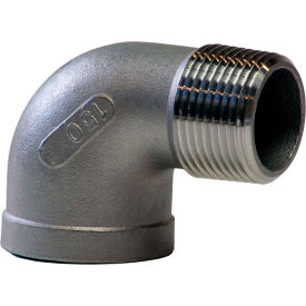 1-1/4 In. 304 Stainless Steel 90 Degree Street Elbow - Class 150 - 300 PSI - Import