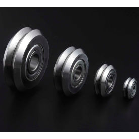 Guide Wheel Bearing, Stainless Steel, Double Sealed, OD 59.94mm, Bore 15.000/14.992mm, Metric