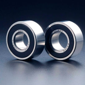 Deep Groove Ball Bearing, Wide Width, Double Sealed, OD 47mm, Bore 25mm, Metric
