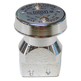 1/4 In. Atmospheric Vacuum Breaker - FNPT x FNPT - Vertical Inlet/Outlet - Chrome