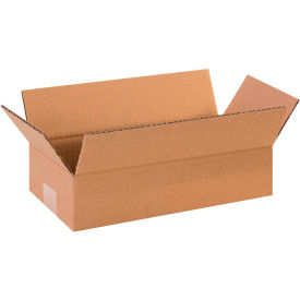Long Cardboard Corrugated Boxes, 12"L x 6"W x 3"H, Kraft