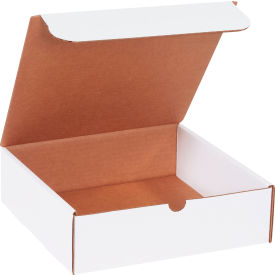 Corrugated Literature Mailers, 10"L x 10"W x 3"H, White