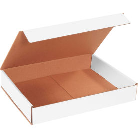 Corrugated Mailers, 12"L x 9"W x 2"H, White