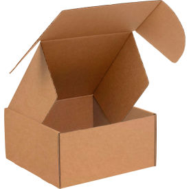 Corrugated Tab Lock Literature Mailers, 14"L x 10"W x 6"H, Kraft