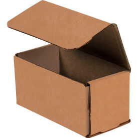 Corrugated Mailers, 4"L x 3"W x 2"H, Kraft