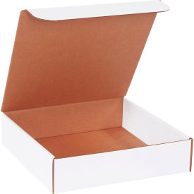 Corrugated Literature Mailers, 12"L x 12"W x 3"H, White