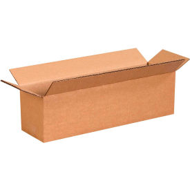 Long Cardboard Corrugated Boxes, 14"L x 3"W x 3"H, Kraft