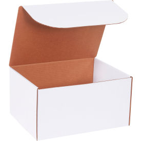 Corrugated Literature Mailers, 12-1/8"L x 9-1/4"W x 6-1/2"H, White