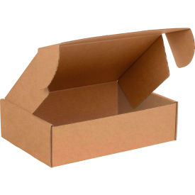 Corrugated Tab Lock Literature Mailers, 16"L x 12"W x 4"H, Kraft