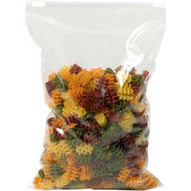 Reclosable Slider Zip Poly Bags, 6"W x 8"L, 3 Mil, 100/Pack