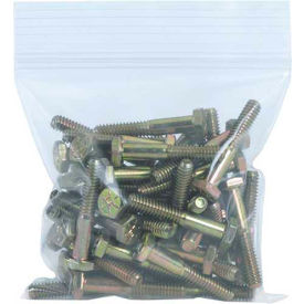 Reclosable Poly Bags, 20"W x 30"L, 8 Mil, Clear, 50/Pack