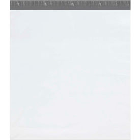 Expansion Poly Mailers, 26"W x 28"L x 5"D, 2.5 Mil, White, 100/Pack
